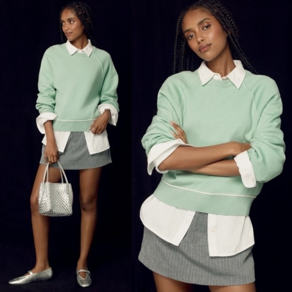 Anthropologie Pilcro Crewneck Sweatshirt